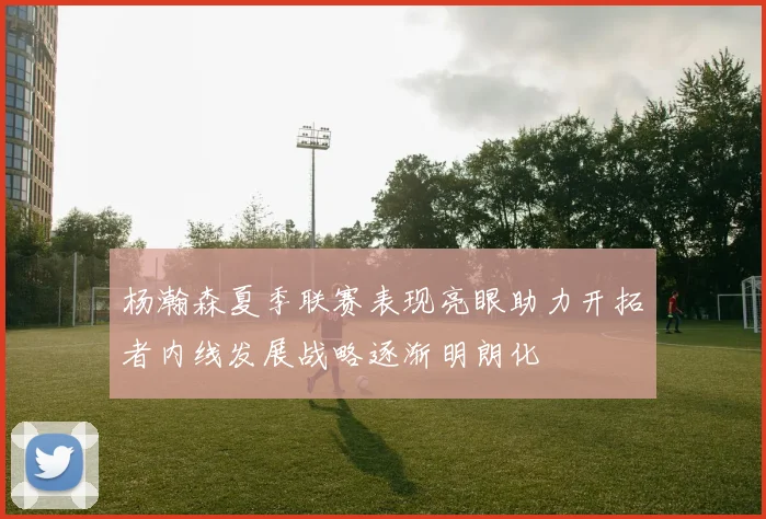 杨瀚森夏季联赛表现亮眼助力开拓者内线发展战略逐渐明朗化